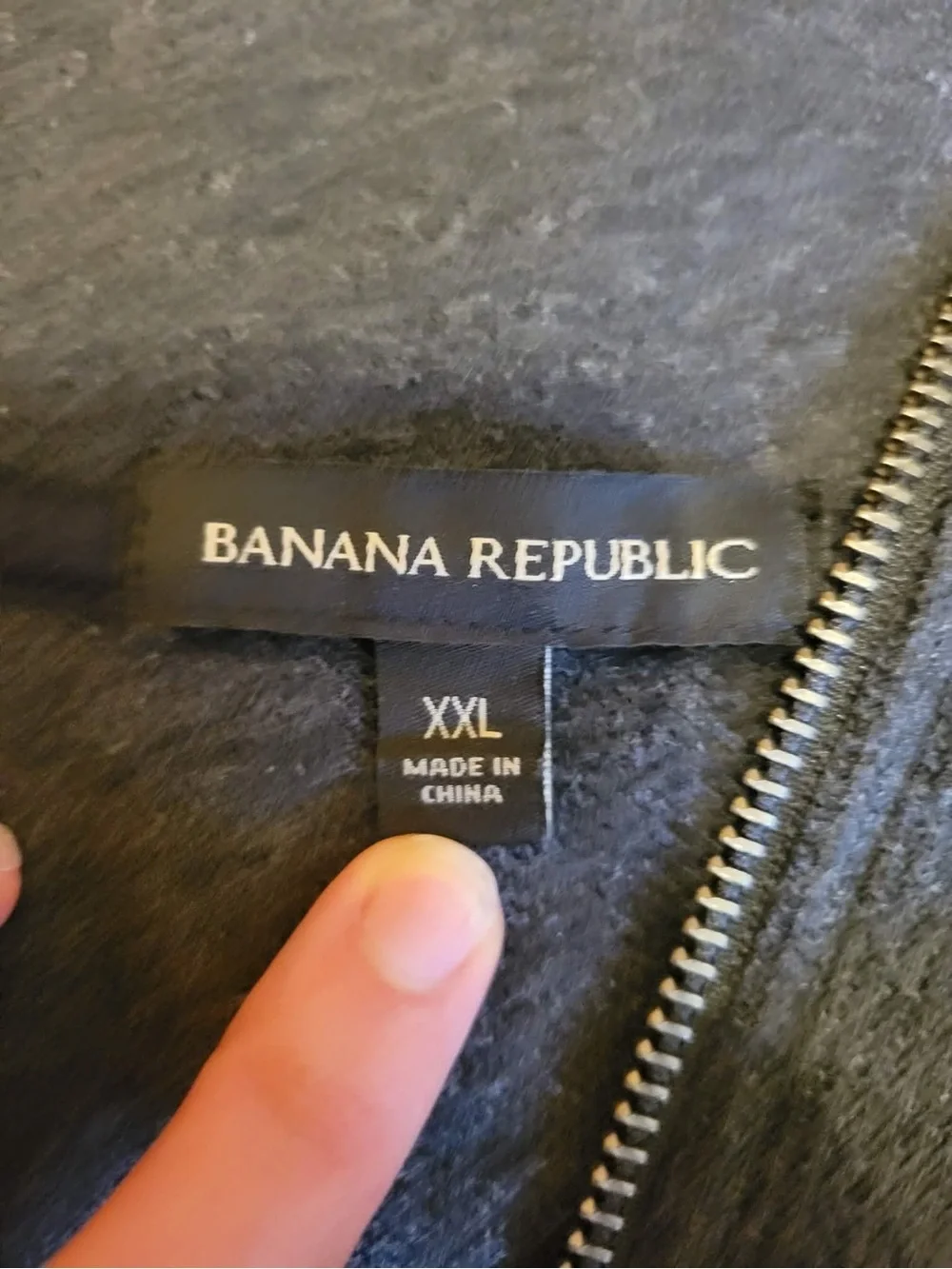 Banana Republic Men's Quarter Zip Sweater